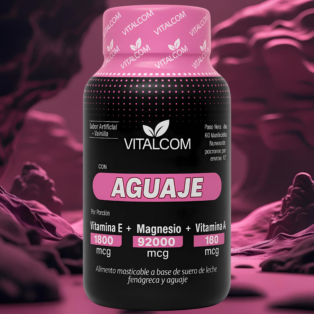 Aguaje Fenogreco Vitalcom VII x 60 Capsulas